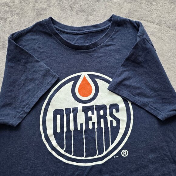 Oilers NHL hockey T in Blue XL - Picture 2 of 6